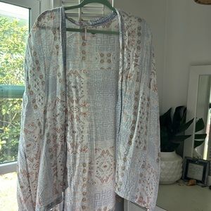 Victoria secret bathing suit cover open light weight flowy